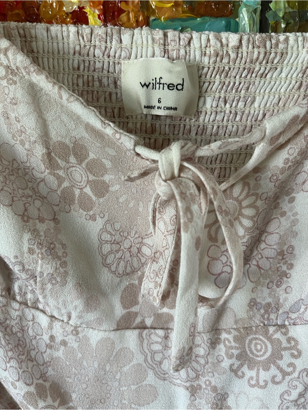 Aritzia Wilfred Bellow Midi Dress Wedding Guest Beach Summer - Picture 4 of 12